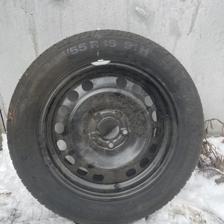 Запасное колесо Continental 205/55 r16 91H