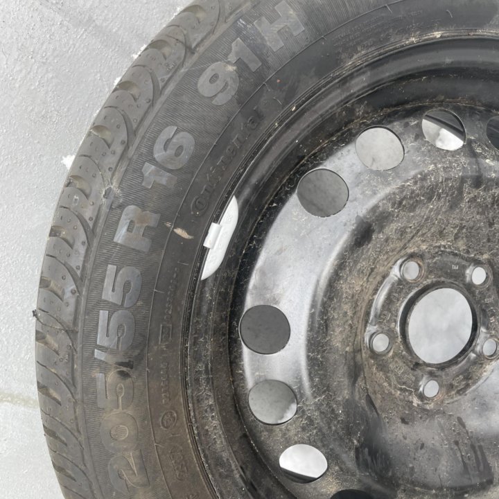 Запасное колесо Continental 205/55 r16 91H