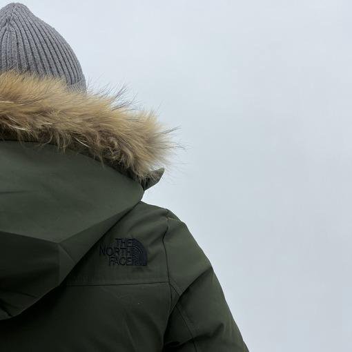 Новые зимние куртки TNF зелёная