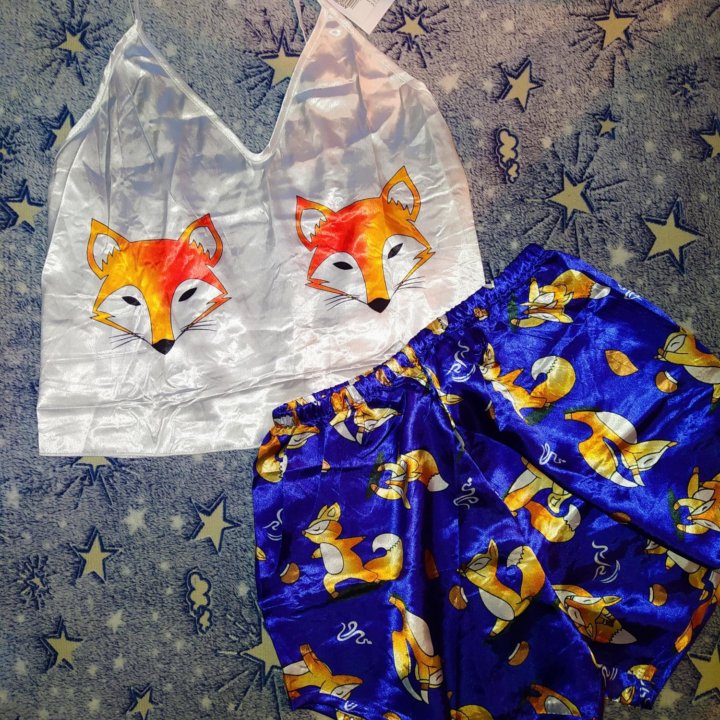 Пижама женская с шортами Новая / Домашний комплект