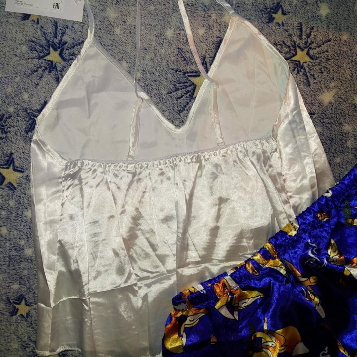 Пижама женская с шортами Новая / Домашний комплект