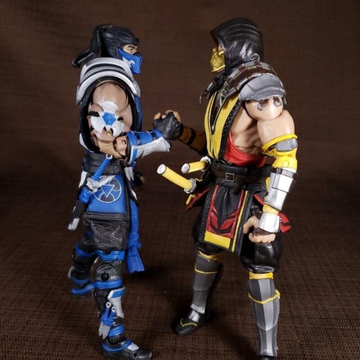 Фигурка Scorpion vs. Sub-Zero Mortal Kombat