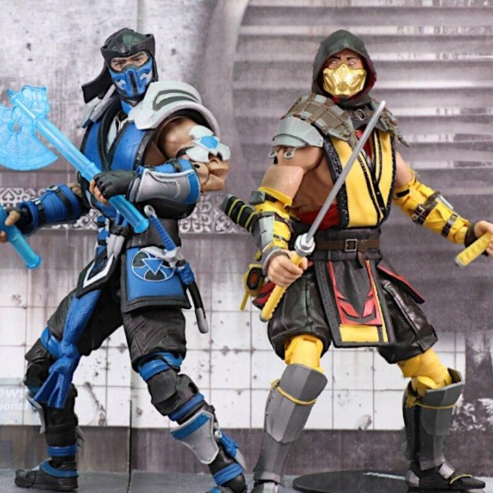 Фигурка Scorpion vs. Sub-Zero Mortal Kombat