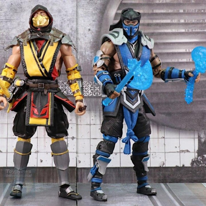 Фигурка Scorpion vs. Sub-Zero Mortal Kombat