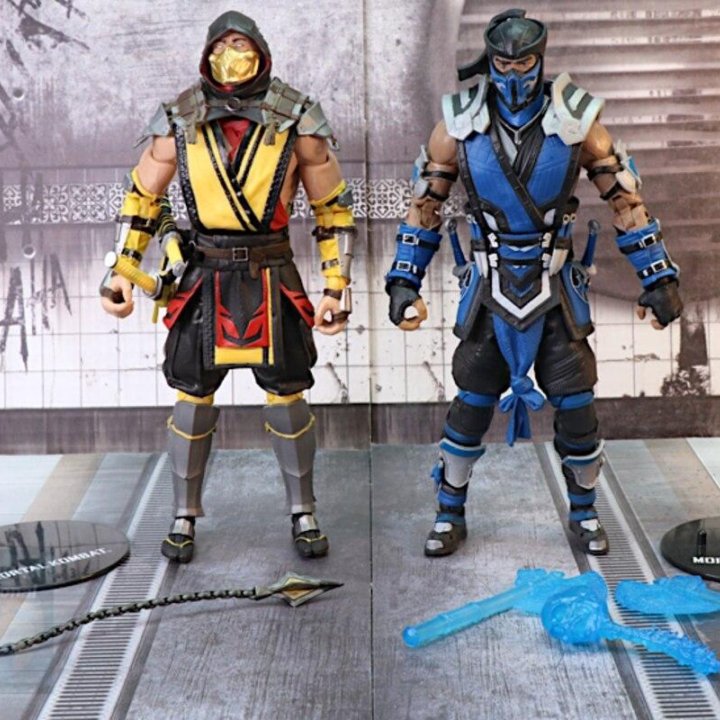 Фигурка Scorpion vs. Sub-Zero Mortal Kombat