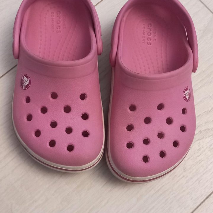 Сабо crocs детские, размер 7