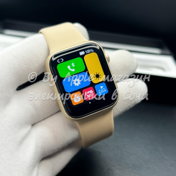 Apple Watch 7 44mm (новые, gold)