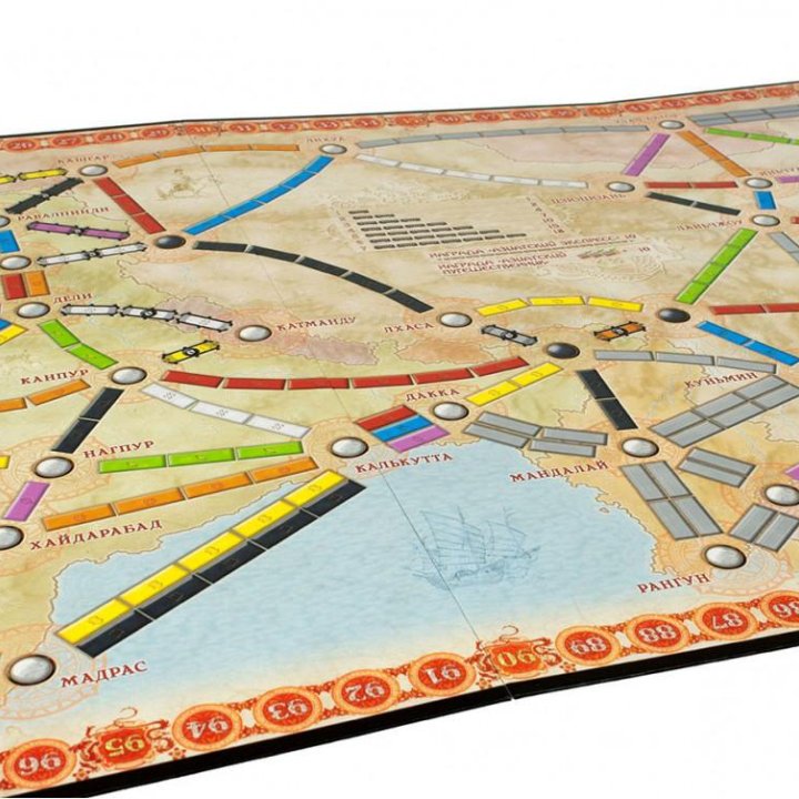 Дополнение к игре Ticket to Ride: Азия