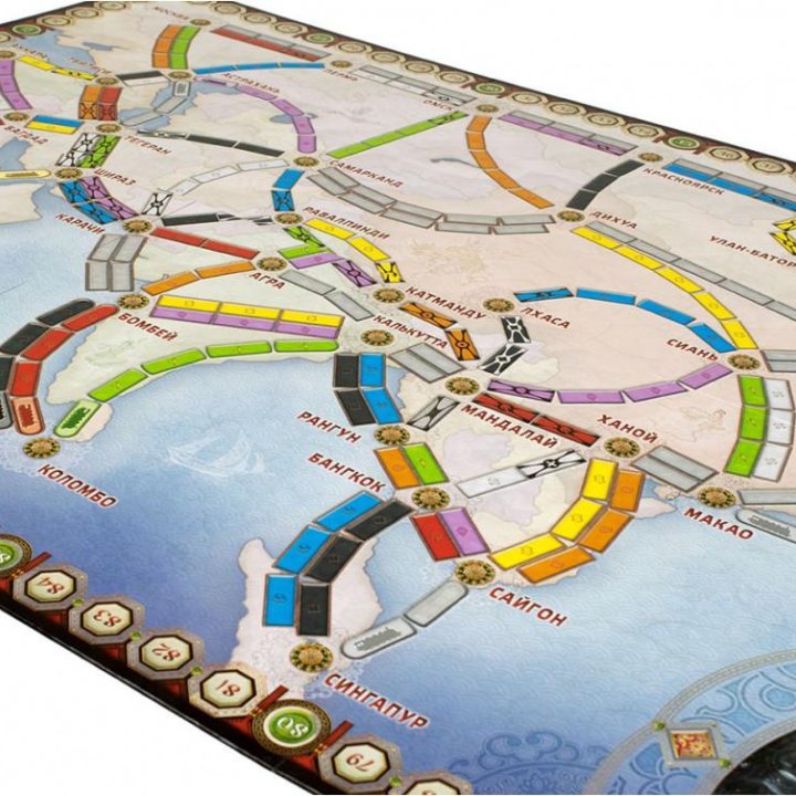 Дополнение к игре Ticket to Ride: Азия