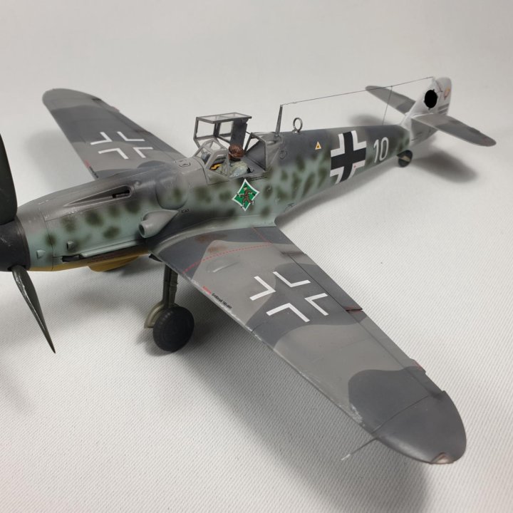 Messerschmitt bf 109 g-6 Звезда 1/48 (окрашенный)