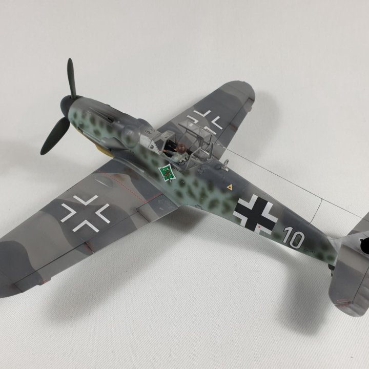 Messerschmitt bf 109 g-6 Звезда 1/48 (окрашенный)