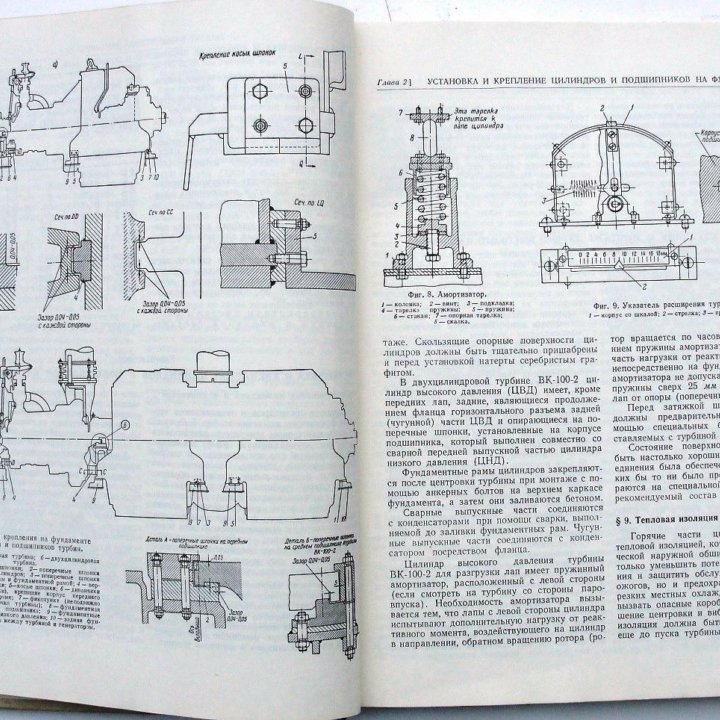 Паровые турбины высокого давления. 1953 г.