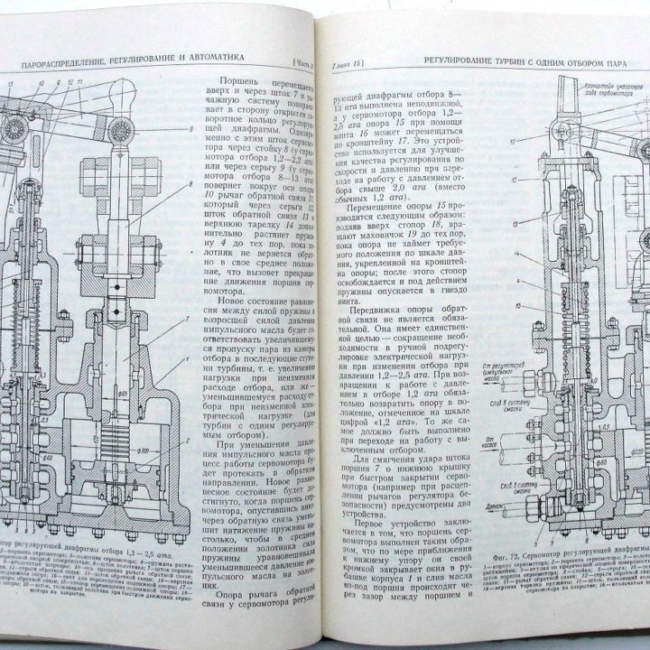 Паровые турбины высокого давления. 1953 г.