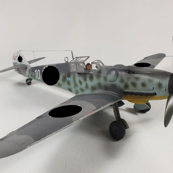 Messerschmitt bf 109 g-6 Звезда 1/48 (окрашенный)