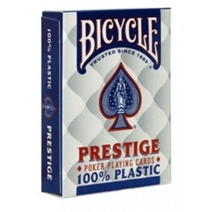 Карты для покера Bicycle Prestige (синяя рубашка)