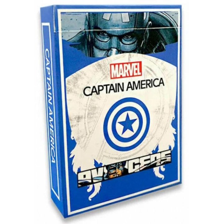 Дизайнерские карты Marvel Captain America