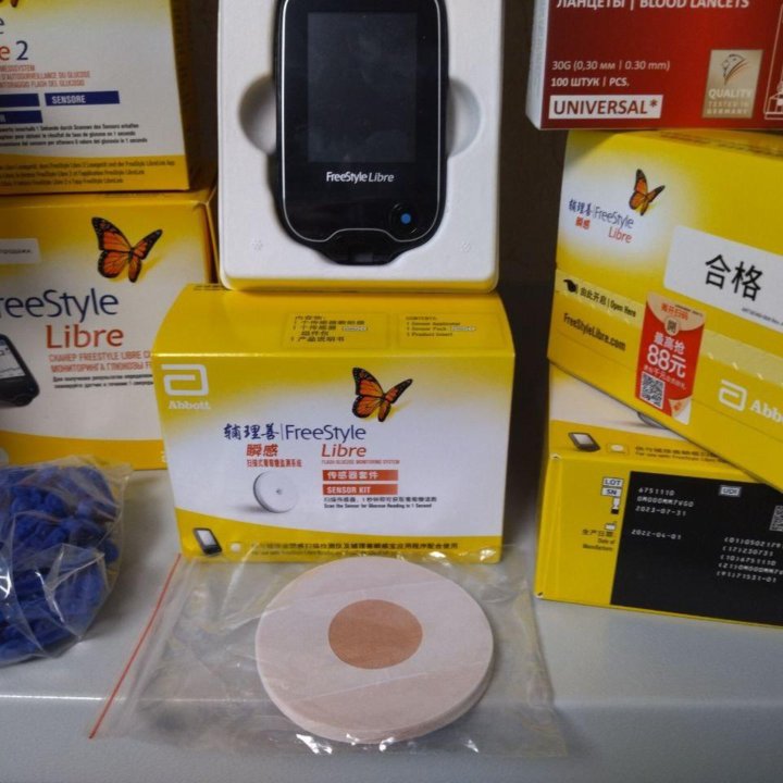 Датчик freestyle Libre 1 (сенсоры Фристайл Либре)