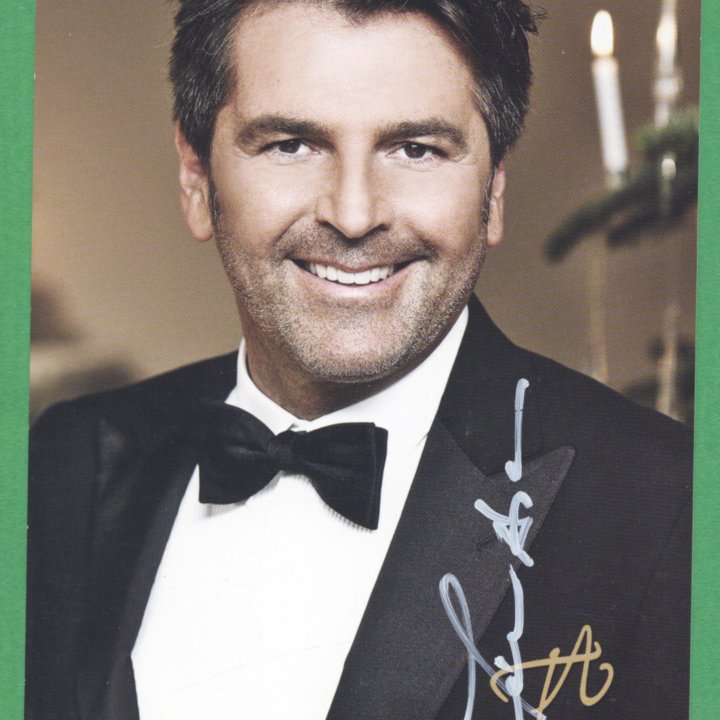 Автограф Томас Андерс Оригинал Thomas Anders 2012