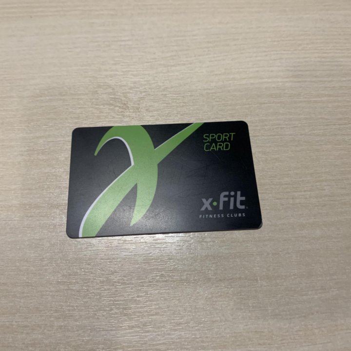 Абонемент в фитнес клуб xfit