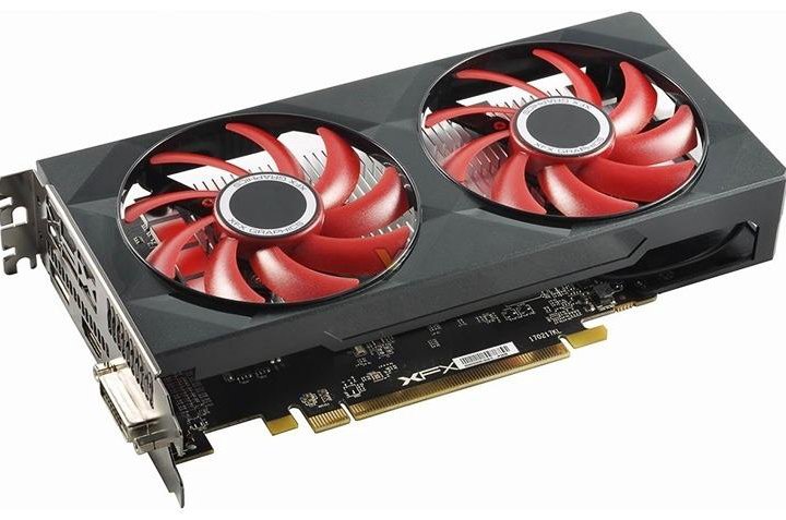 Видеокарта xfx rx 560 на запчасти