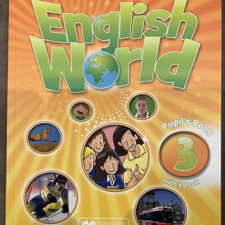 Учебник и рабочая тетрадь English Wold 3