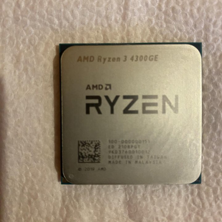 Процессор AMD ryzen 3 4300GE