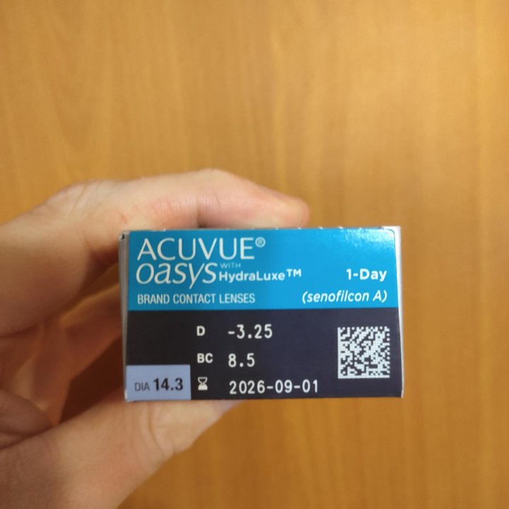 Контактные линзы Acuvue Oasys HydraLuxe