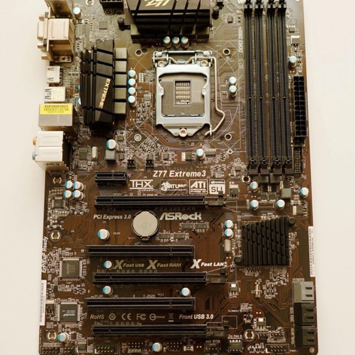 ASRock Z77 Extreme3 чипсет Z77 Lga1155 LGA 1155