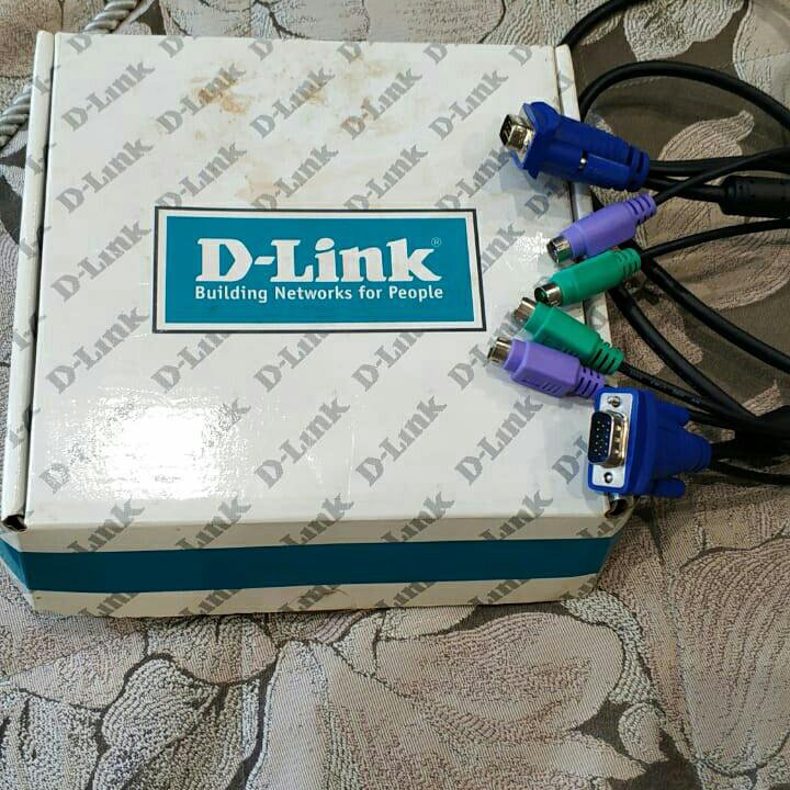 Кабель D-Link DKVM-CB/А2 （VGA и PS/2）