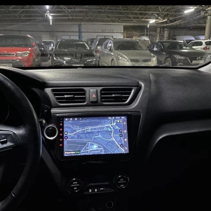 Kia Rio android штатная магнитола GPS teyes