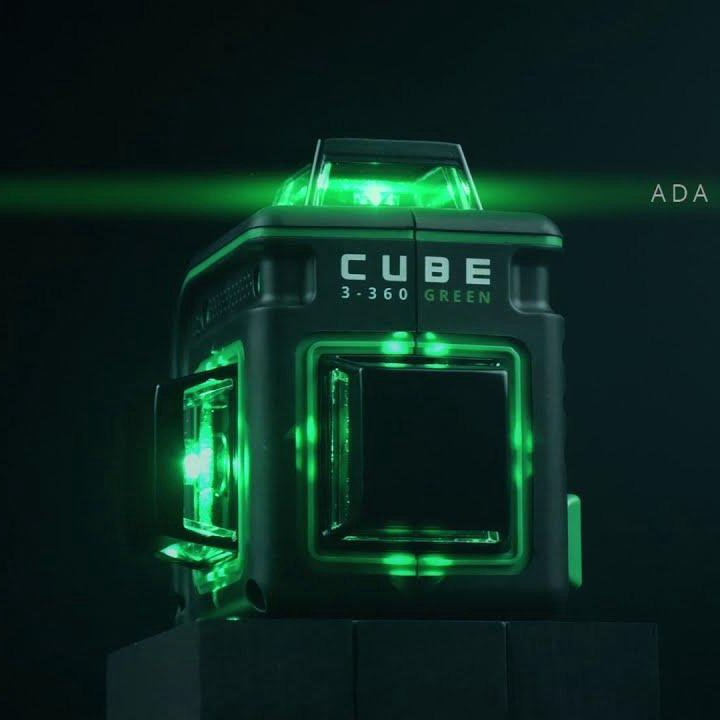 Лазер ADA Cube 3-360 GREEN + ADA Cosmo Micro 25