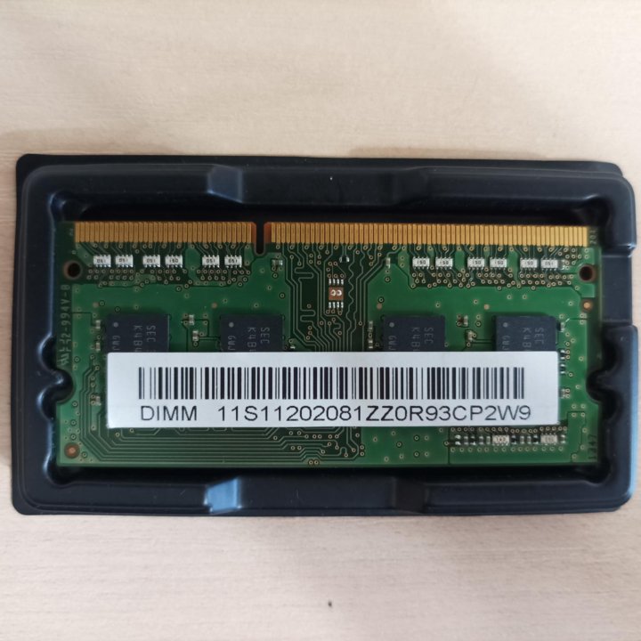 DDR3L Samsung 4 GB 1600 MHz