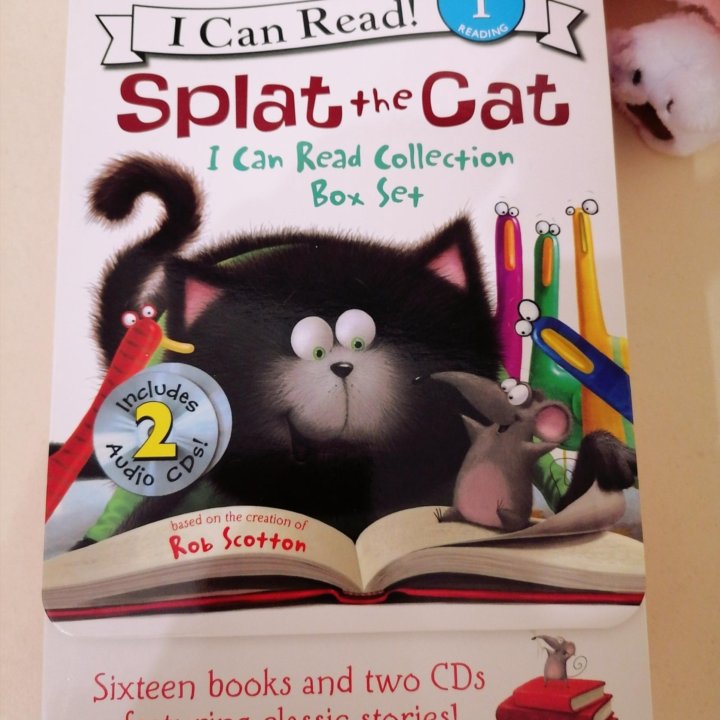 Книги на английском языке Splat the Cat и другие