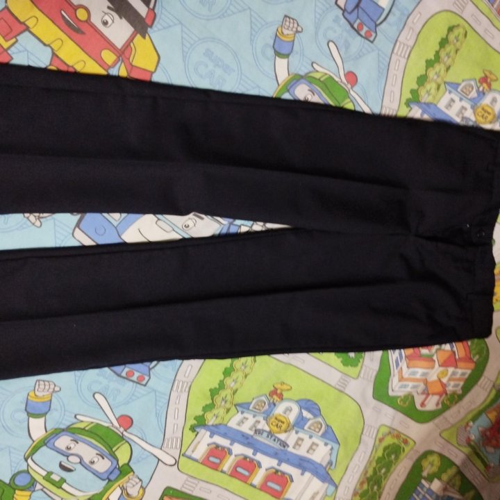 Брюки синие