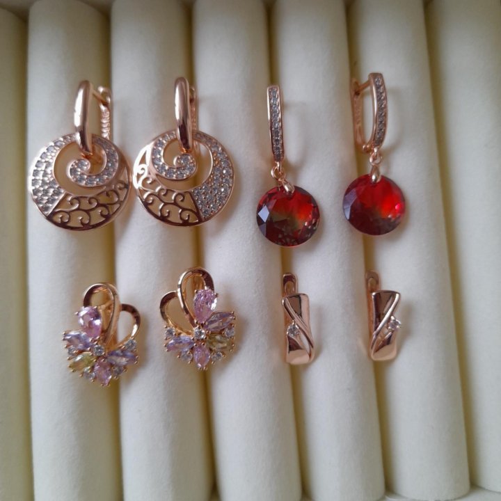 Серьги Медсплав