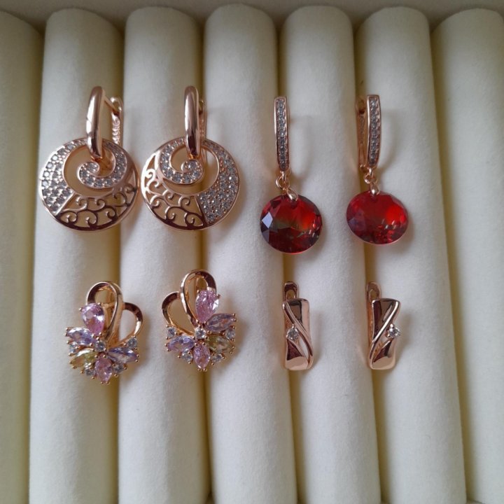 Серьги Медсплав