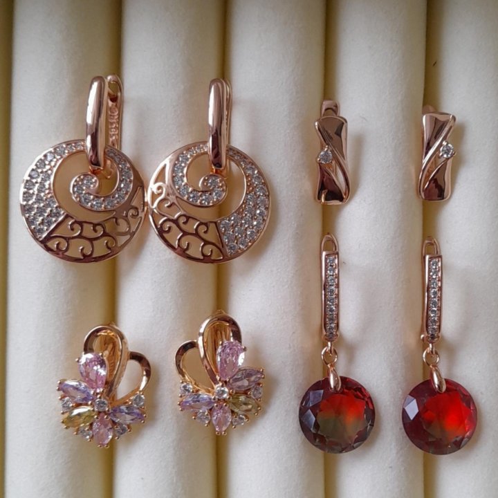 Серьги Медсплав