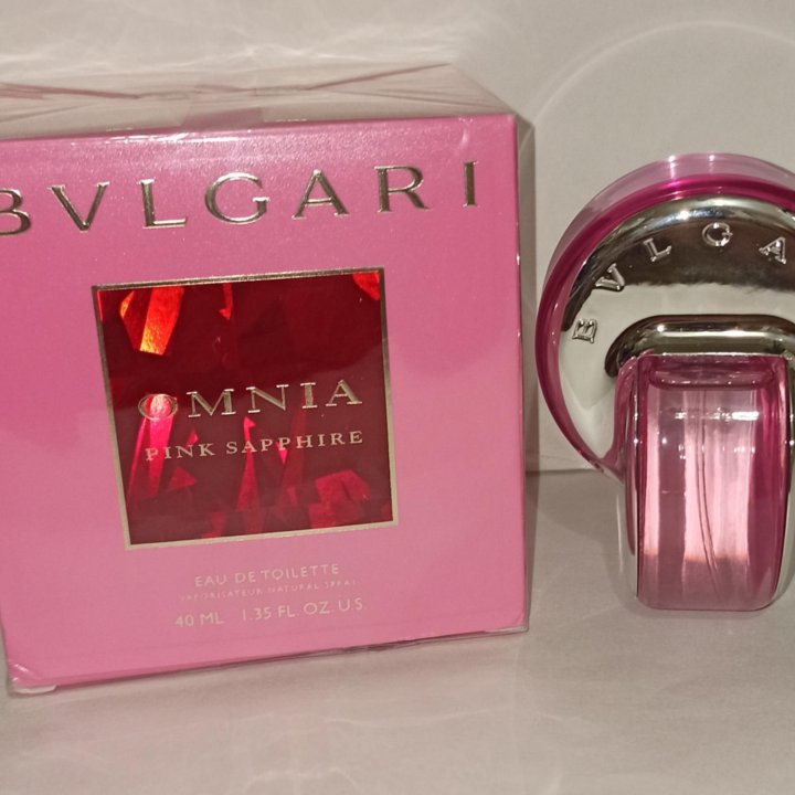 Продам новую п.в. BVLGARI OMNIA PINK SAPPHIRE 40мл