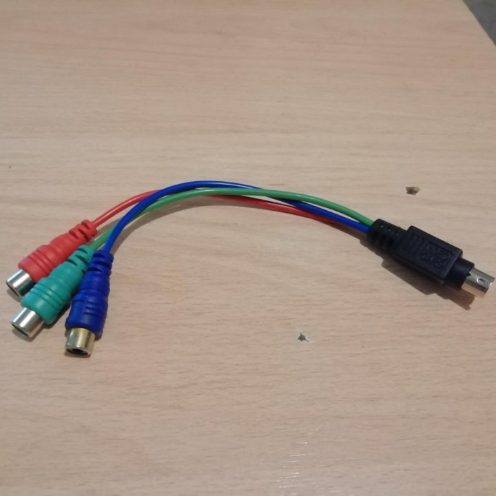 Кабель вывода для видеокарт ASUS 7 Pin TV RCA RGB