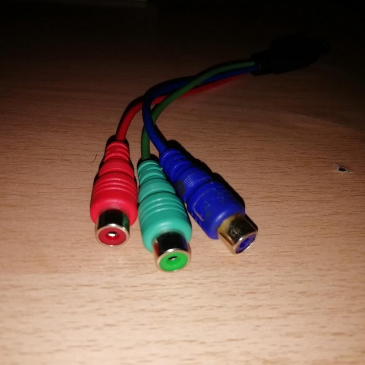 Кабель вывода для видеокарт ASUS 7 Pin TV RCA RGB