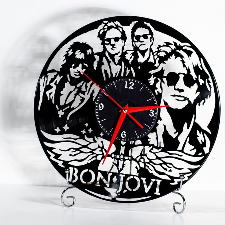 Bon Jovi. Часы из виниловой пластинки