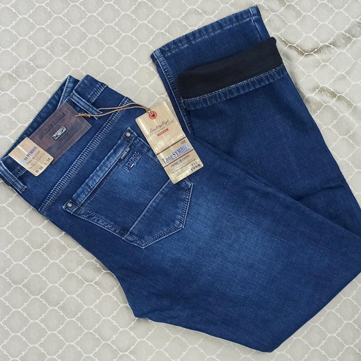 Джинсы флисовые Denim