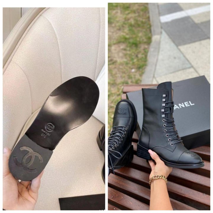 Зимние ботинки Chanel