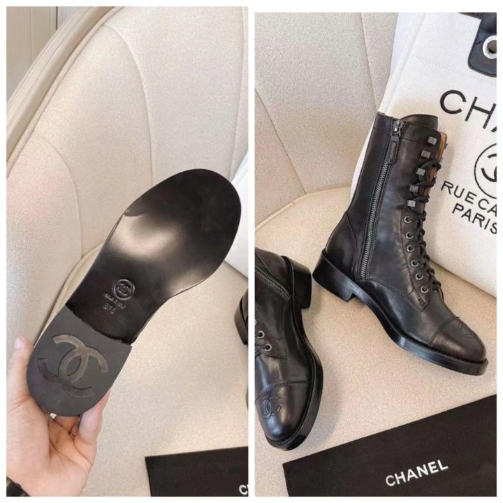 Зимние ботинки Chanel