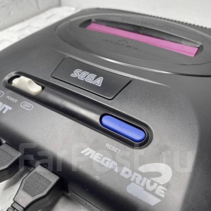 Игровая приставка SEGA MEGA DRIVE 2 +2 ДЖОЙСТИКА