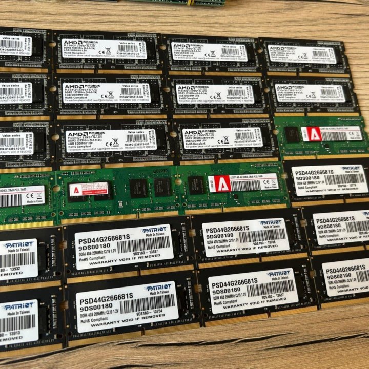 НОВАЯ ОПЕРАТИВНАЯ ПАМЯТЬ 4GB DDR3\DDR3L\DDR4