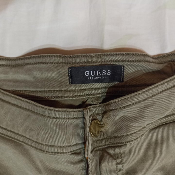 брюки карго guess