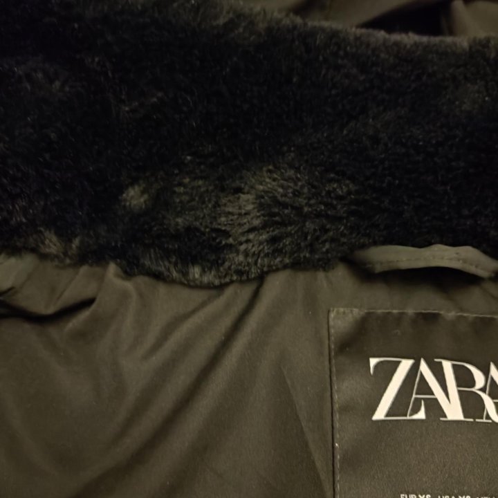 Пуховик zara