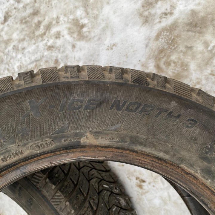 2шт. 205/60/16 MICHELIN ЗИМА