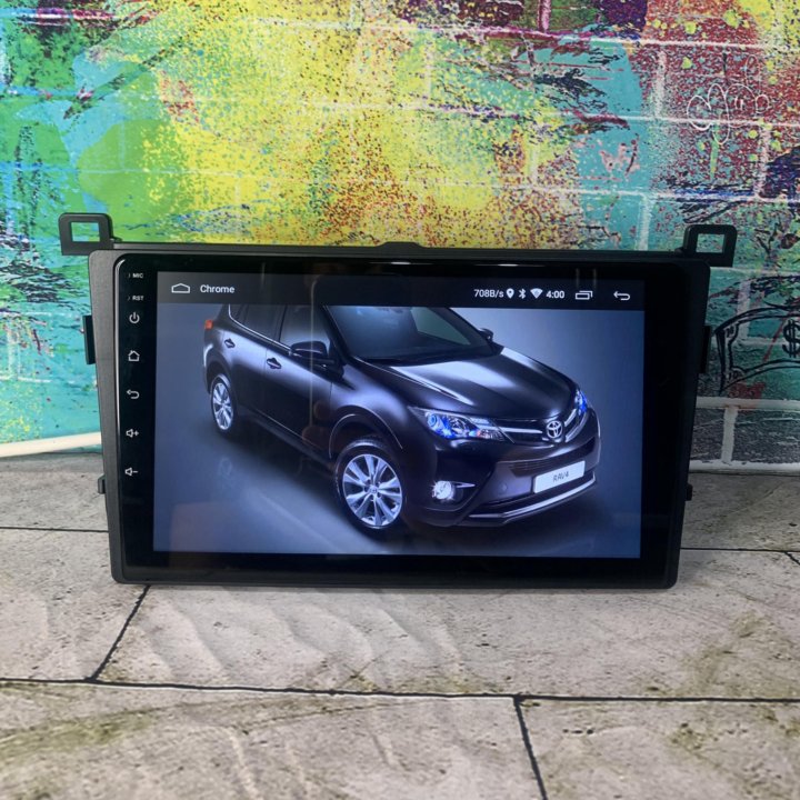 Магнитола Андроид для Тойота Раф4/Rav4 Android